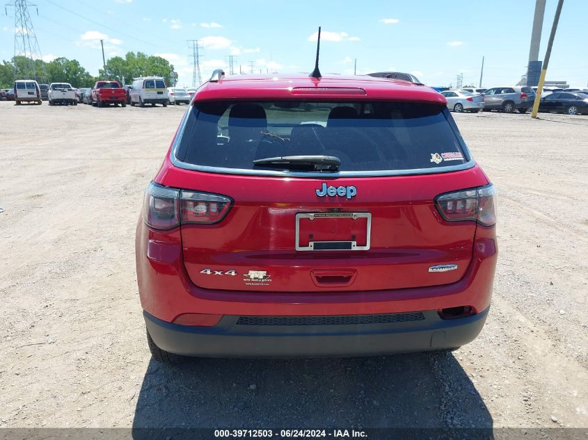 2017 Jeep New Compass Latitude 4X4 VIN: 3C4NJDBB7HT656736 Lot: 39712503