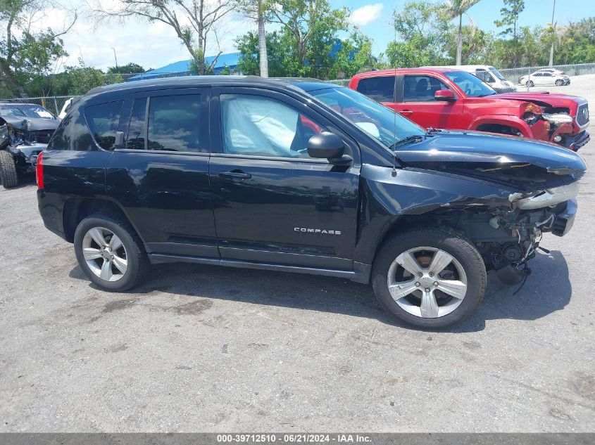 2013 Jeep Compass Latitude VIN: 1C4NJDEB9DD222670 Lot: 39712510