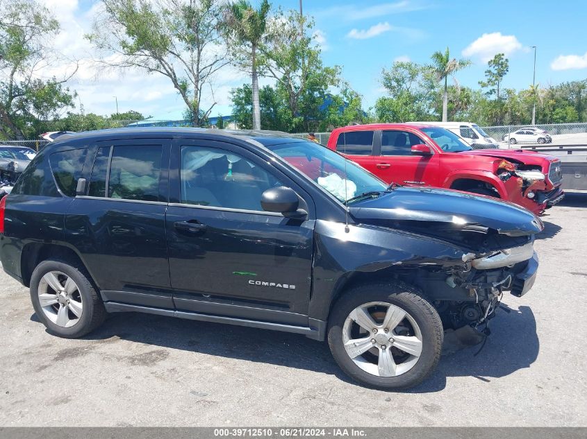 2013 Jeep Compass Latitude VIN: 1C4NJDEB9DD222670 Lot: 39712510