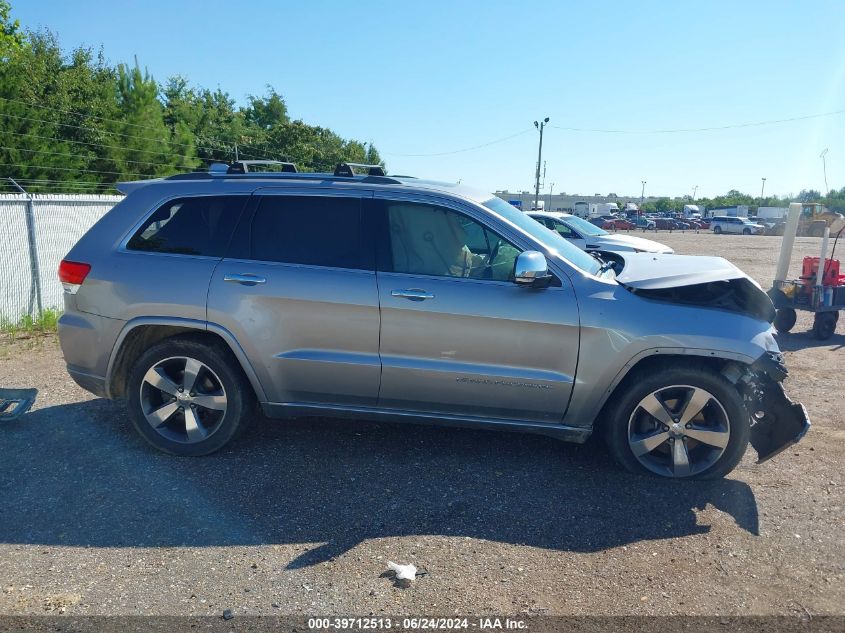 2015 Jeep Grand Cherokee Overland VIN: 1C4RJFCG7FC815352 Lot: 39712513