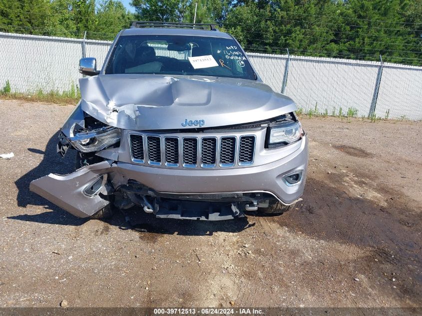 2015 Jeep Grand Cherokee Overland VIN: 1C4RJFCG7FC815352 Lot: 39712513