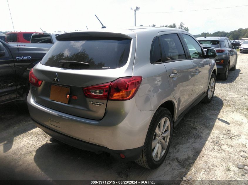 2015 Mitsubishi Outlander Sport Es VIN: 4A4AR3AU9FE039770 Lot: 39712515