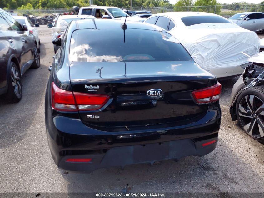 2020 Kia Rio Lx VIN: 3KPA24AD7LE335047 Lot: 39712523