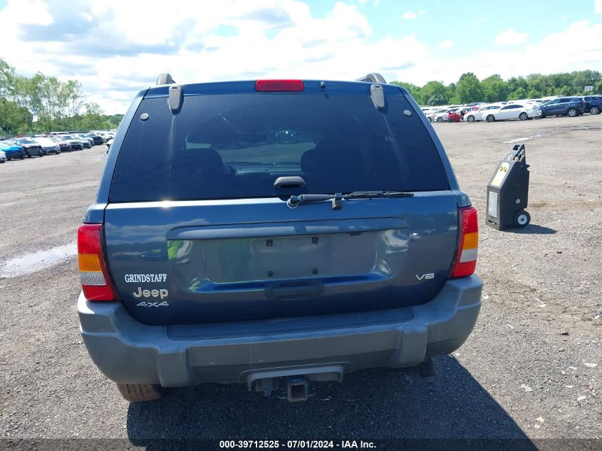 2002 Jeep Grand Cherokee Laredo VIN: 1J4GW48N02C193783 Lot: 39712525