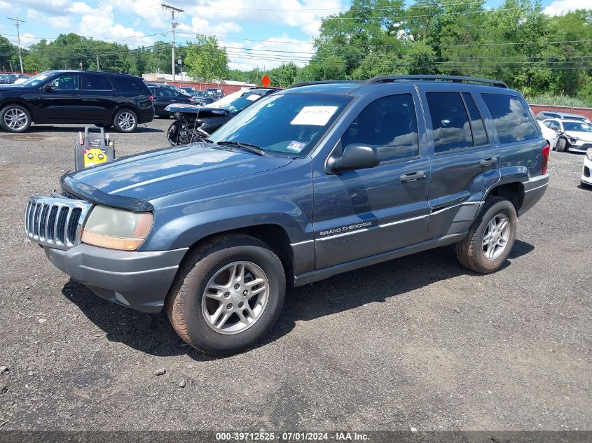 2002 Jeep Grand Cherokee Laredo VIN: 1J4GW48N02C193783 Lot: 39712525