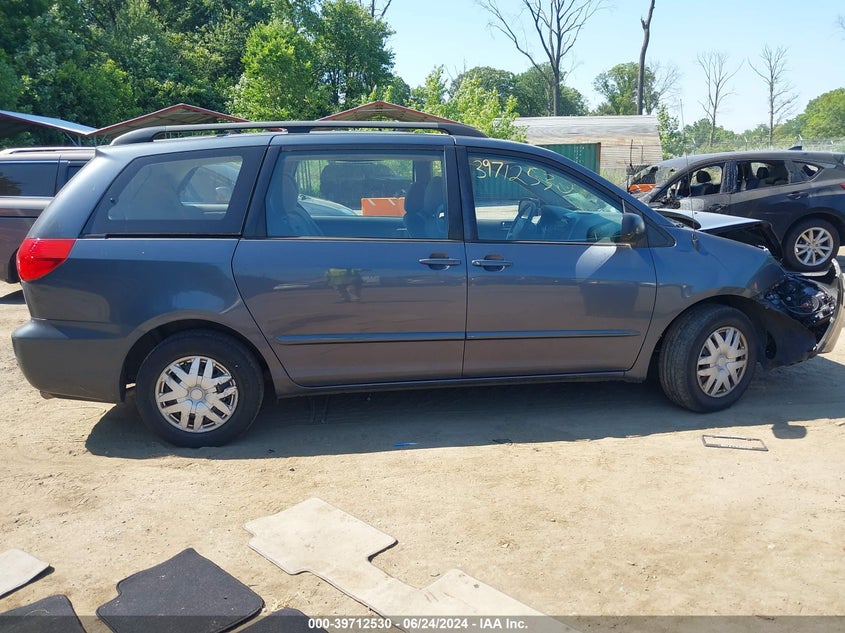 2010 Toyota Sienna Ce VIN: 5TDKK4CC9AS309285 Lot: 39712530