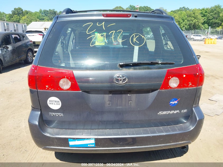 2010 Toyota Sienna Ce VIN: 5TDKK4CC9AS309285 Lot: 39712530