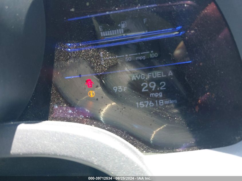 2011 Honda Cr-Z Ex VIN: JHMZF1C64BS011830 Lot: 39712534