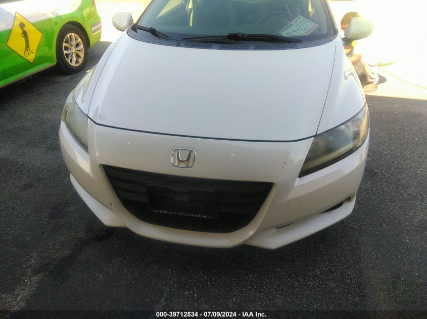 2011 Honda Cr-Z Ex VIN: JHMZF1C64BS011830 Lot: 39712534