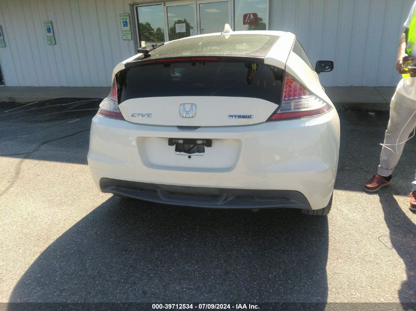2011 Honda Cr-Z Ex VIN: JHMZF1C64BS011830 Lot: 39712534