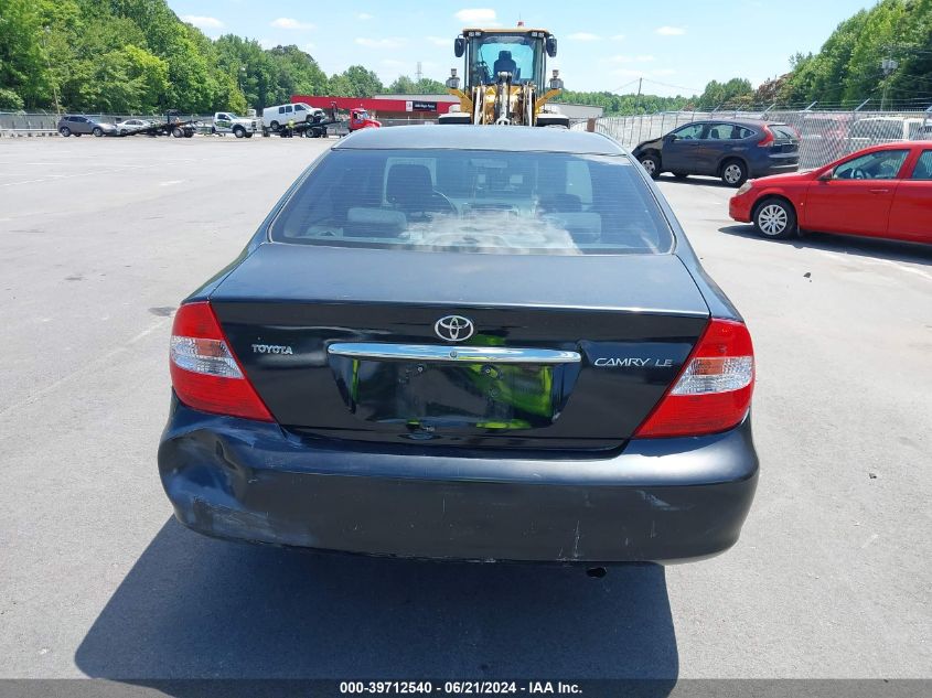 2004 Toyota Camry Le/Xle/Se VIN: 4T1BE32K84U325788 Lot: 39712540