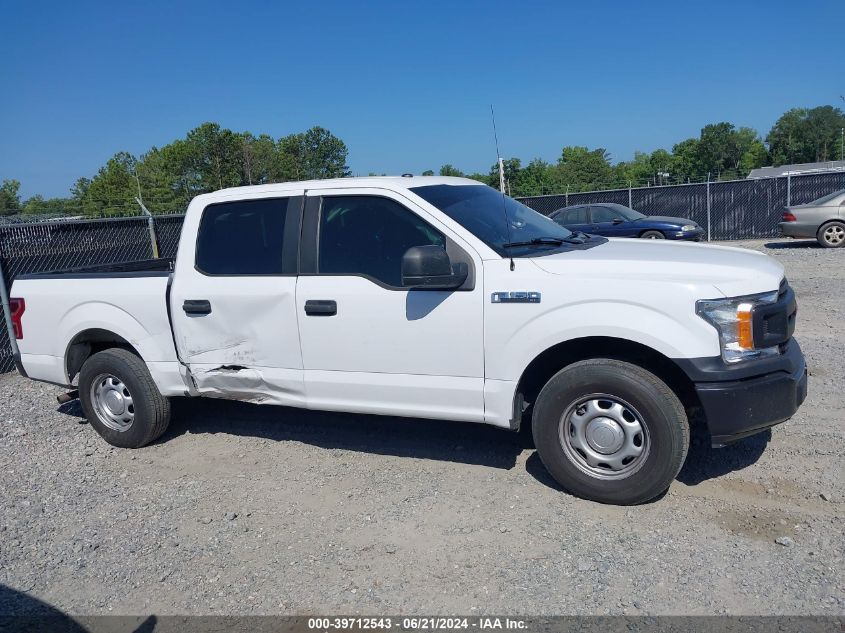 2018 Ford F-150 Xl VIN: 1FTEW1CB4JKF36978 Lot: 39712543