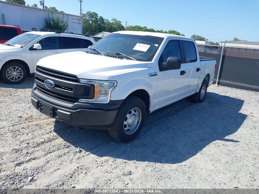 VIN 1FTEW1CB4JKF36978 2018 FORD F-150 XL