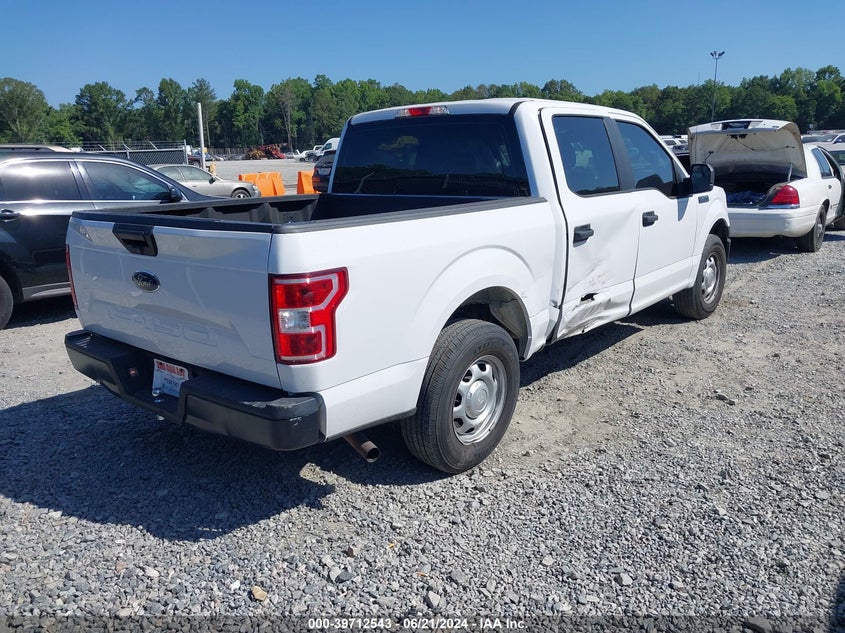 VIN 1FTEW1CB4JKF36978 2018 FORD F-150 XL