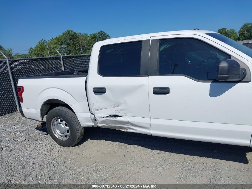 2018 Ford F-150 Xl VIN: 1FTEW1CB4JKF36978 Lot: 39712543