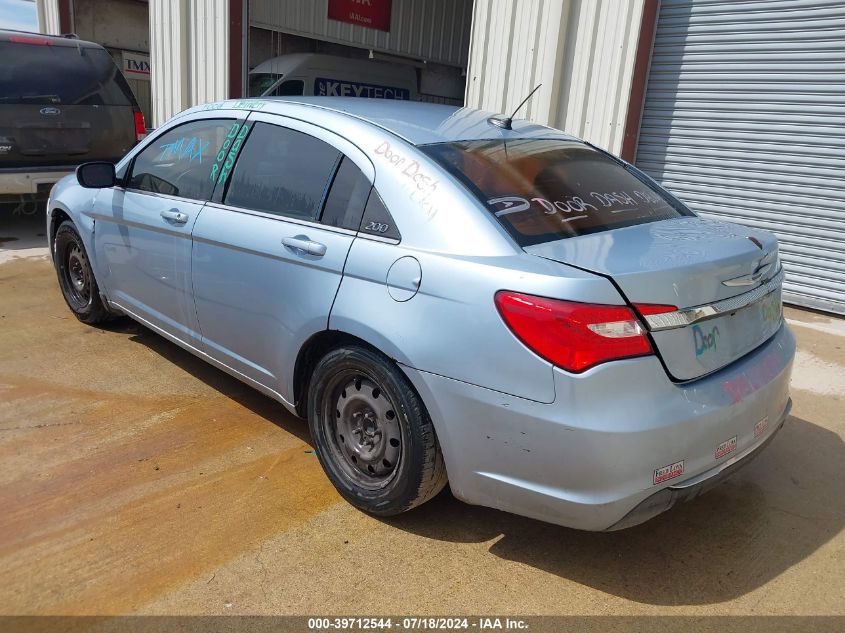 2014 Chrysler 200 Lx VIN: 1C3CCBAB5EN123081 Lot: 39712544