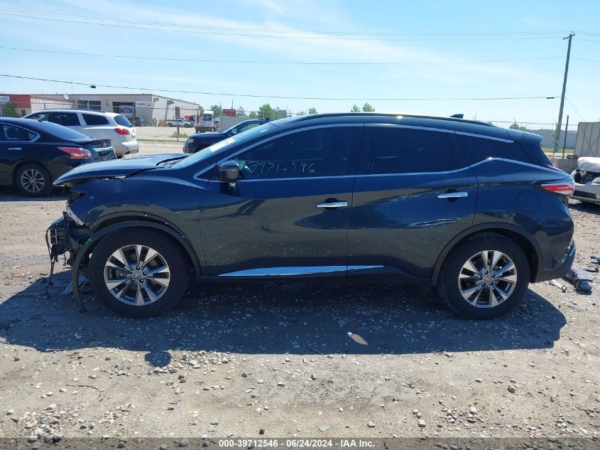 2018 Nissan Murano Sv VIN: 5N1AZ2MH7JN120366 Lot: 39712546