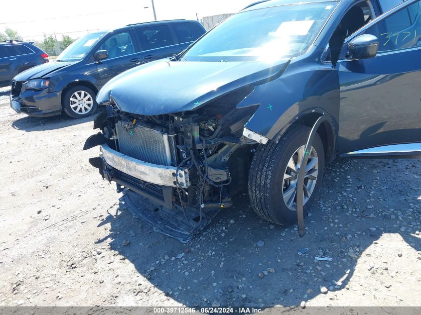 2018 Nissan Murano Sv VIN: 5N1AZ2MH7JN120366 Lot: 39712546