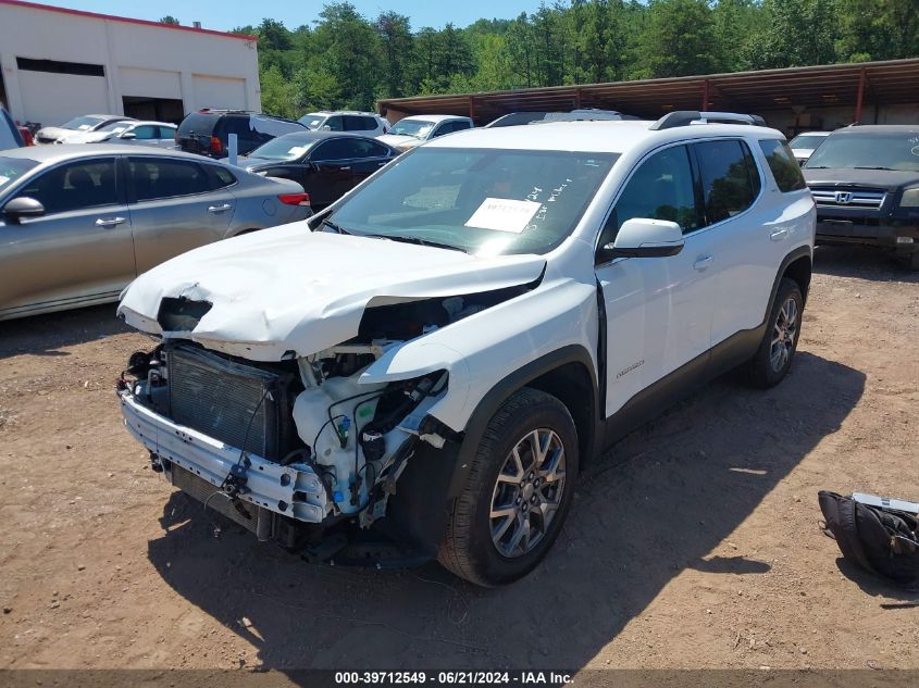 2020 GMC Acadia Slt VIN: 1GKKNMLS3LZ118160 Lot: 39712549