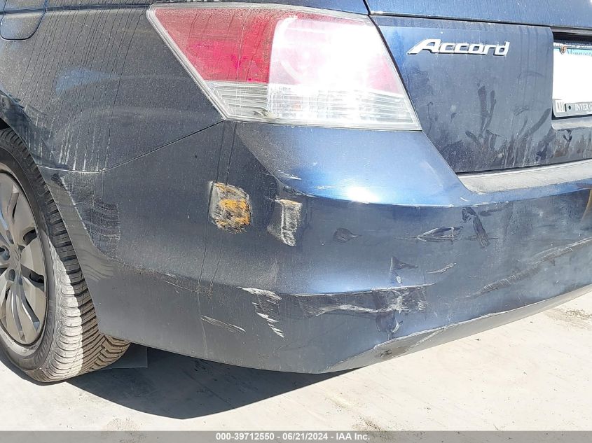 2009 Honda Accord Lx VIN: 1HGCP26369A066437 Lot: 39712550