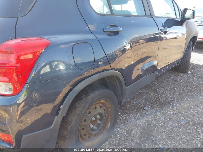 2018 Chevrolet Trax Ls VIN: 3GNCJKSB3JL212441 Lot: 39712557