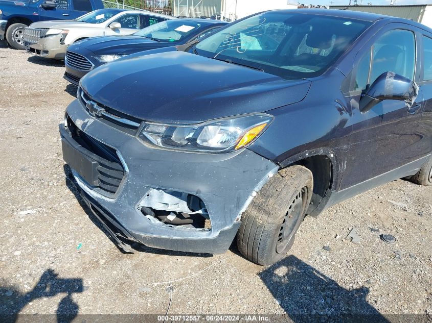 2018 Chevrolet Trax Ls VIN: 3GNCJKSB3JL212441 Lot: 39712557