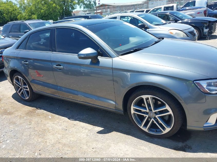 2018 Audi A3 2.0T Premium/2.0T Tech Premium VIN: WAUB8GFF5J1006245 Lot: 39712560