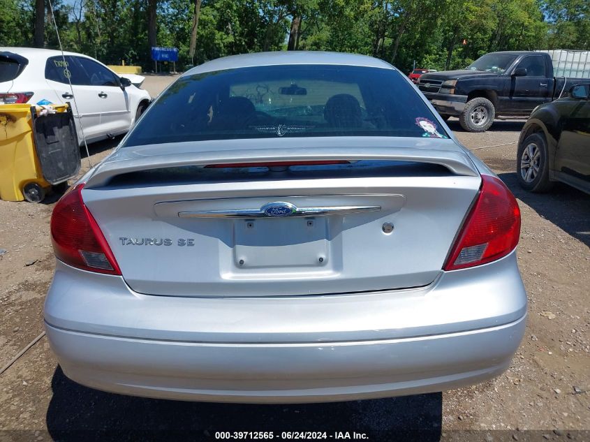 2002 Ford Taurus Se VIN: 1FAFP53U52G260931 Lot: 39712565