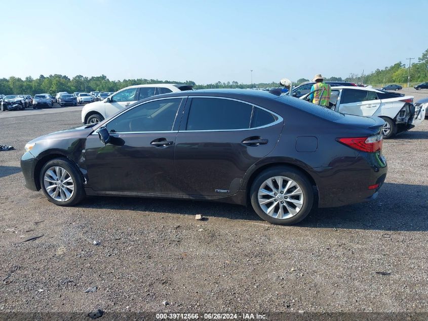 2015 Lexus Es 300H 300H VIN: JTHBW1GGXF2094013 Lot: 39712566