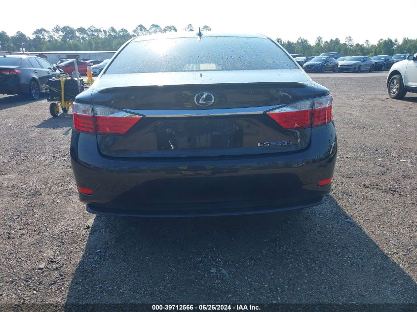 2015 Lexus Es 300H 300H VIN: JTHBW1GGXF2094013 Lot: 39712566