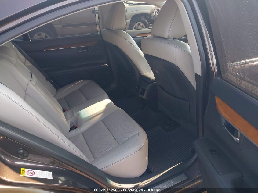 2015 Lexus Es 300H 300H VIN: JTHBW1GGXF2094013 Lot: 39712566