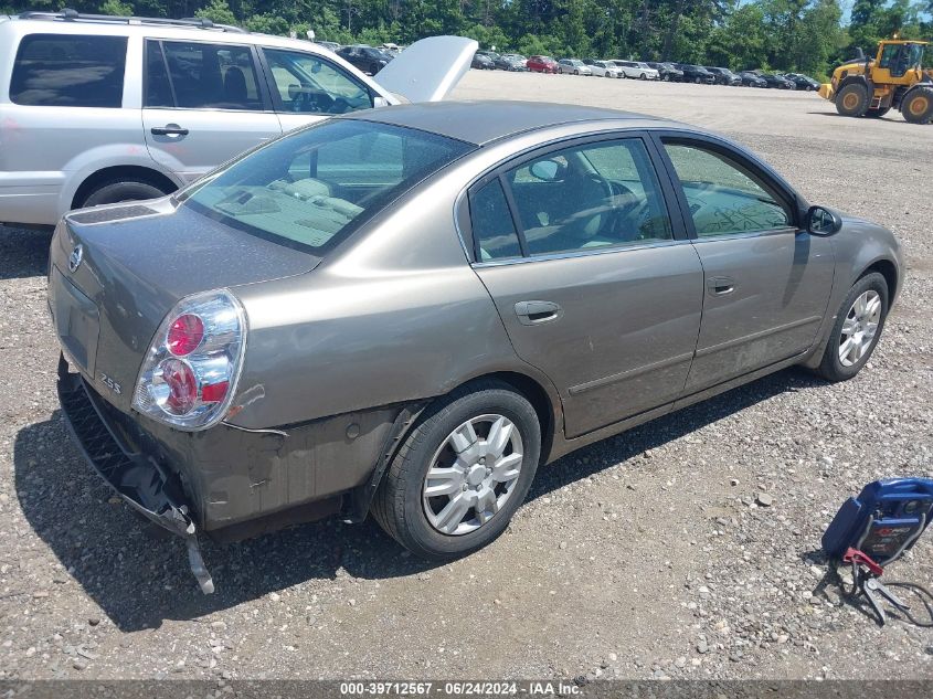 2005 Nissan Altima 2.5 S VIN: 1N4AL11D25C366122 Lot: 39712567