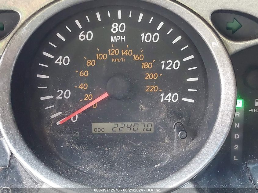 2003 Toyota Highlander V6 VIN: JTEHF21A030143969 Lot: 39712570