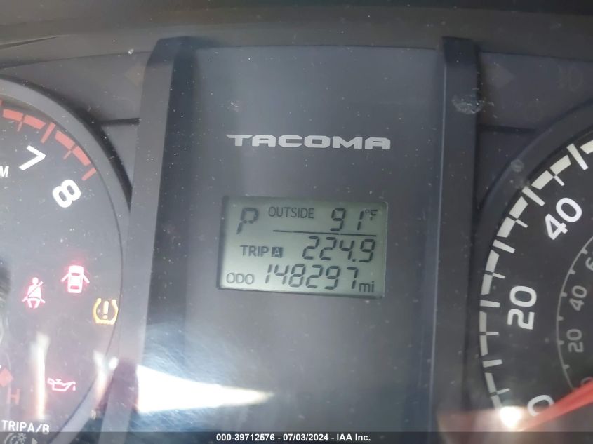 2017 Toyota Tacoma Sr VIN: 5TFSX5EN7HX053822 Lot: 39712576