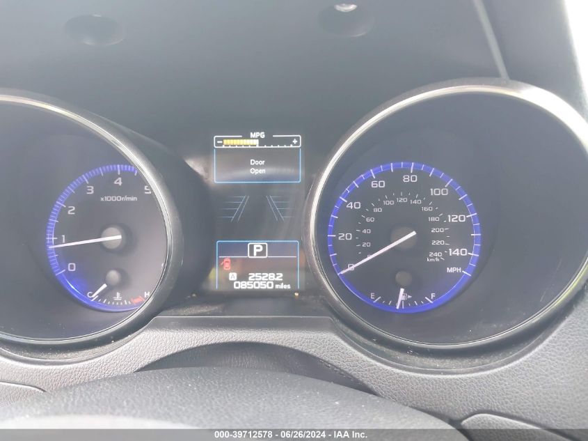 2016 Subaru Legacy 2.5I Premium VIN: 4S3BNBF6XG3015857 Lot: 39712578