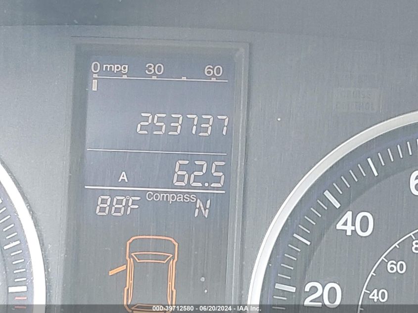 2010 Honda Cr-V Ex-L VIN: 5J6RE4H73AL086884 Lot: 39712580