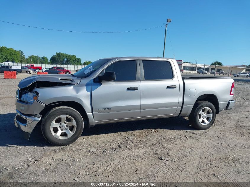 2019 Ram 1500 Tradesman 4X2 5'7 Box VIN: 1C6RREGG1KN683403 Lot: 39712581