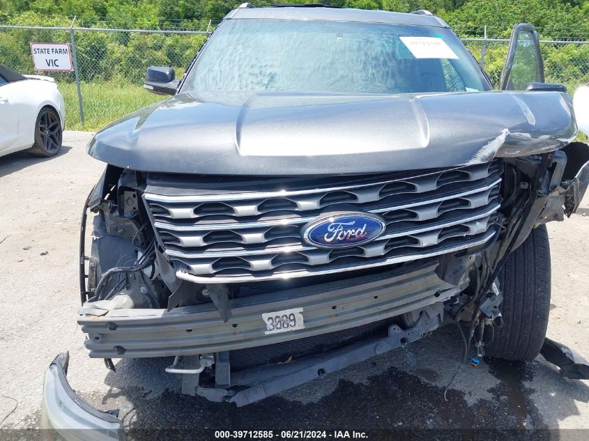 2016 Ford Explorer Xlt VIN: 1FM5K7D83GGD26008 Lot: 39712585