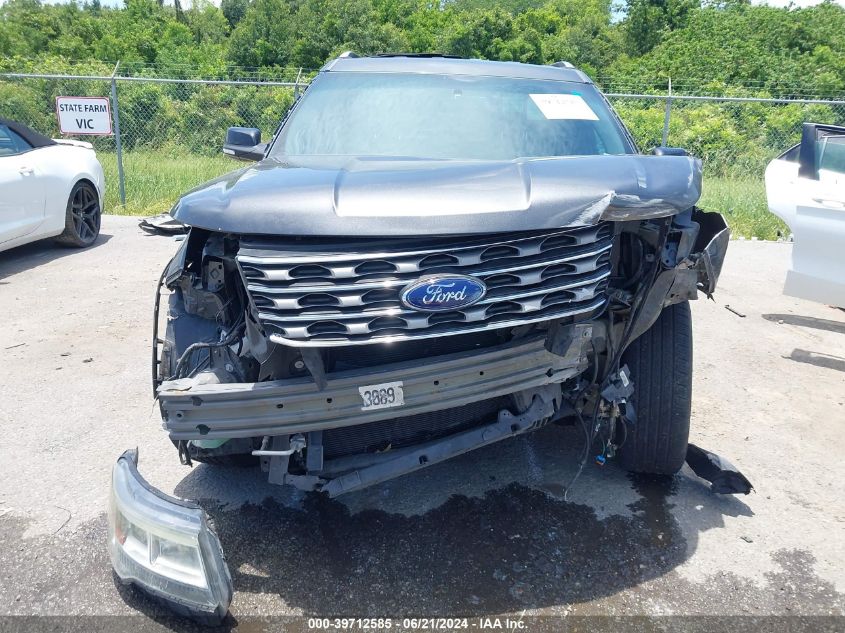 2016 Ford Explorer Xlt VIN: 1FM5K7D83GGD26008 Lot: 39712585