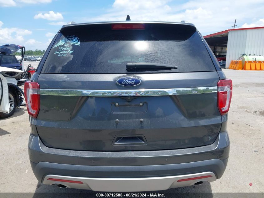 2016 Ford Explorer Xlt VIN: 1FM5K7D83GGD26008 Lot: 39712585