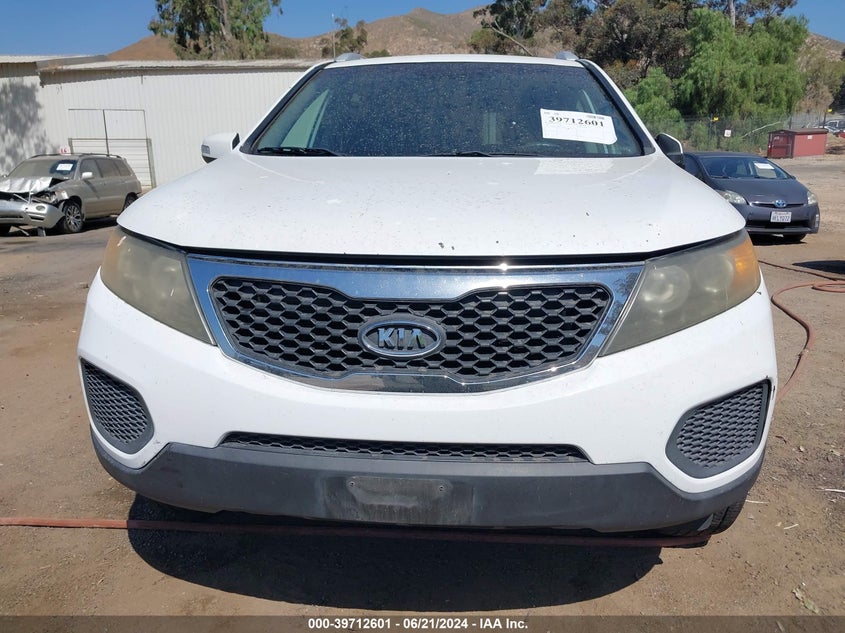 2011 Kia Sorento Lx V6 VIN: 5XYKT4A21BG105098 Lot: 39712601