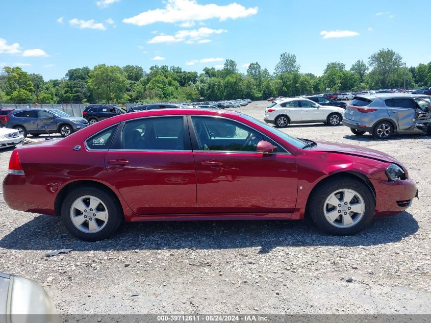 2009 Chevrolet Impala Lt VIN: 2G1WT57N591236220 Lot: 39712611