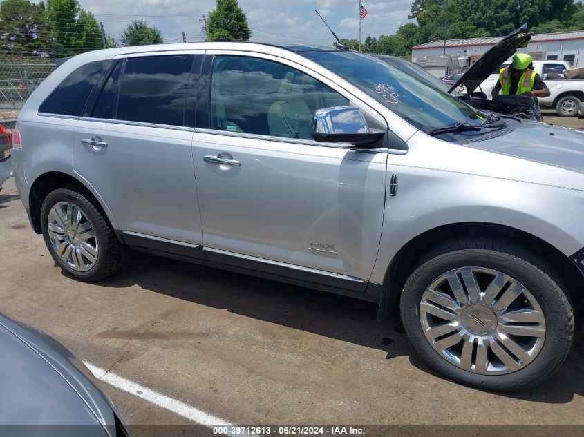 2010 Lincoln Mkx VIN: 2LMDJ6JC3ABJ19008 Lot: 39712613