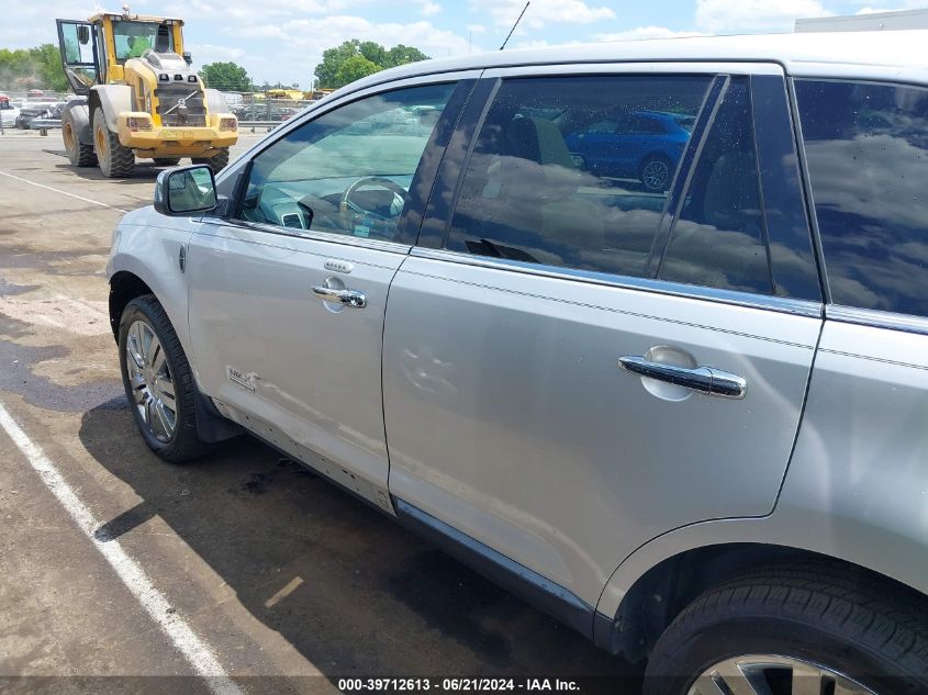 2010 Lincoln Mkx VIN: 2LMDJ6JC3ABJ19008 Lot: 39712613