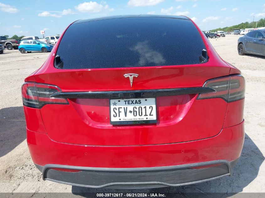 2023 Tesla Model X Dual Motor All-Wheel Drive/Standard Range VIN: 7SAXCDE55PF366813 Lot: 39712617