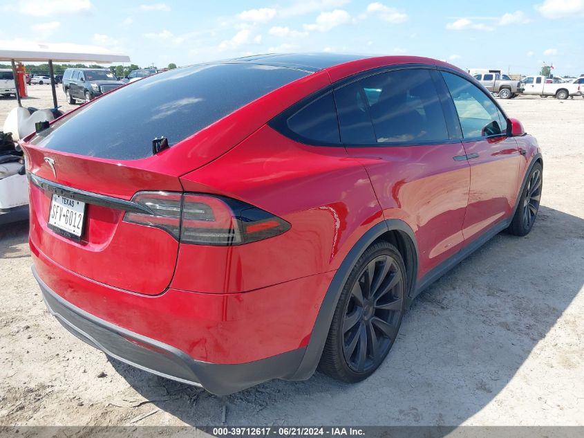 2023 Tesla Model X Dual Motor All-Wheel Drive/Standard Range VIN: 7SAXCDE55PF366813 Lot: 39712617