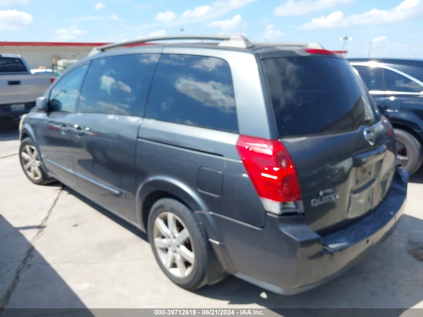 2006 Nissan Quest 3.5 S VIN: 5N1BV28U76N112640 Lot: 39712619