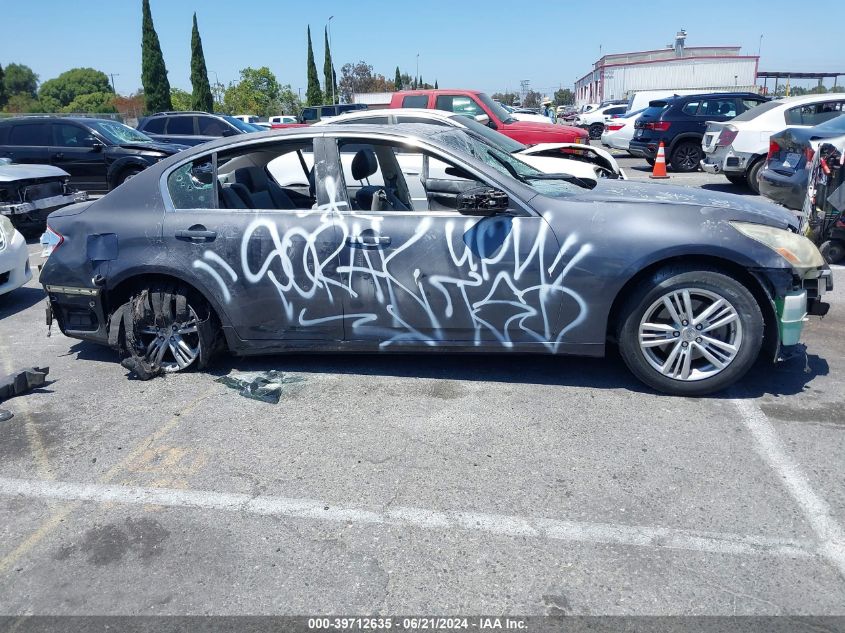 2012 Infiniti G37 Sport VIN: JN1CV6AP0CM931496 Lot: 39712635