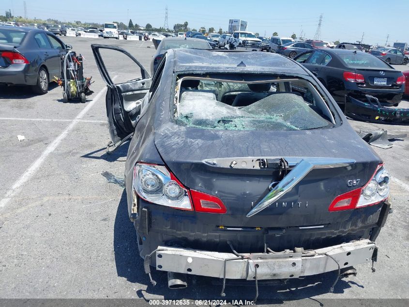 2012 Infiniti G37 Sport VIN: JN1CV6AP0CM931496 Lot: 39712635