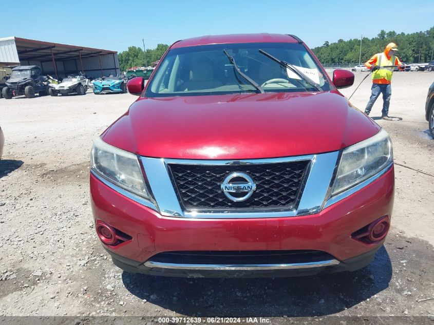 2014 Nissan Pathfinder S VIN: 5N1AR2MM4EC657405 Lot: 39712639